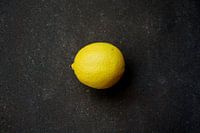 Lemon on stony soil