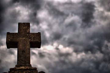 Eenzaam kruis (Lonely Cross) sur Roelof Broekman