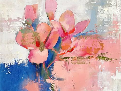 Abstract Floral decor