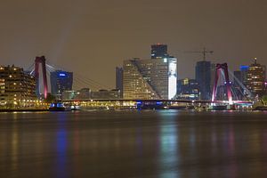 Willemsbrug Rotterdam van Guido Akster