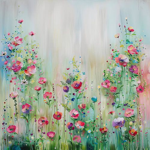 Bloemen | Schilderij Bloemen