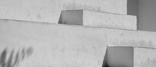 Treden in Zwart wit van Pieter Bosch