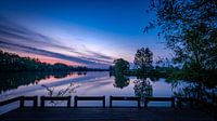 Een mooie zonsopkomst in Meinerswijk natuur park van Eddy Westdijk thumbnail