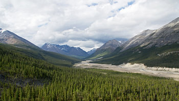 Blick vom Highway 1 in British Columbia Kanada