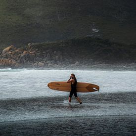 Australische Surfer van fromkevin
