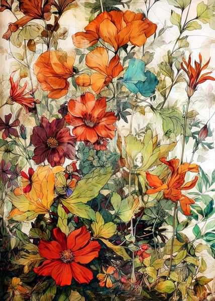 Meadow pattern 56 #nature by JBJart Justyna Jaszke