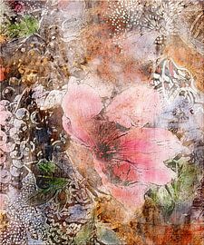 Paradiese 444 - Stilleven met vlinder von Claudia Gründler