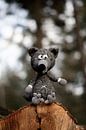 Wolf im Wald von Anne Van Opdorp Miniaturansicht
