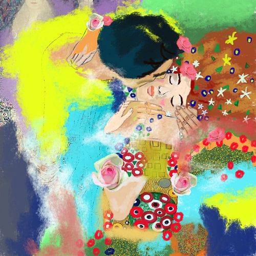 The kiss Gustav Klimt