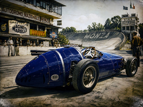 MASERATI 250F MONZA TRACK
