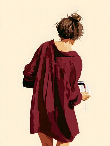 Burgundy Evening Ritual