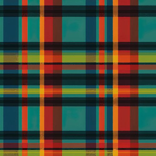 Vintage Plaid # XIV