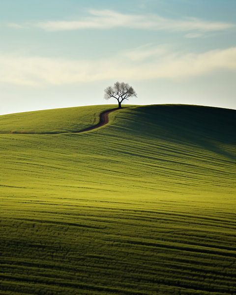 Esthetisch minimalisme van fernlichtsicht