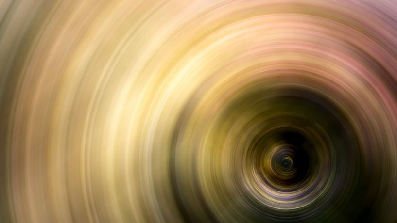 Concentric circles by Günter Albers