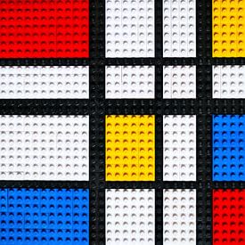 Lego Mondriaan von Marco van den Arend