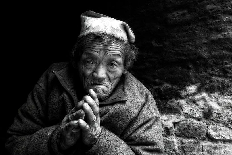 old man nepal par rene schuiling