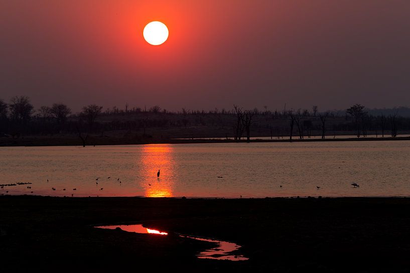 Sonnenaufgang am Mandavu Reservoir von Angelika Stern