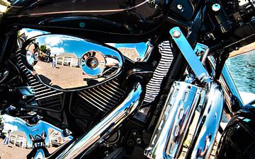 Motorcycles and Chrome van Brian Morgan