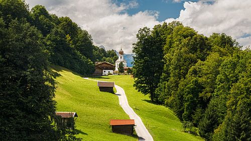 Wamberg, Bavière, Allemagne du Sud