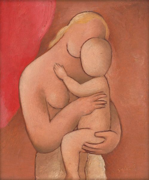 Mother with Child, Mikuláš Galanda by Masterful Masters