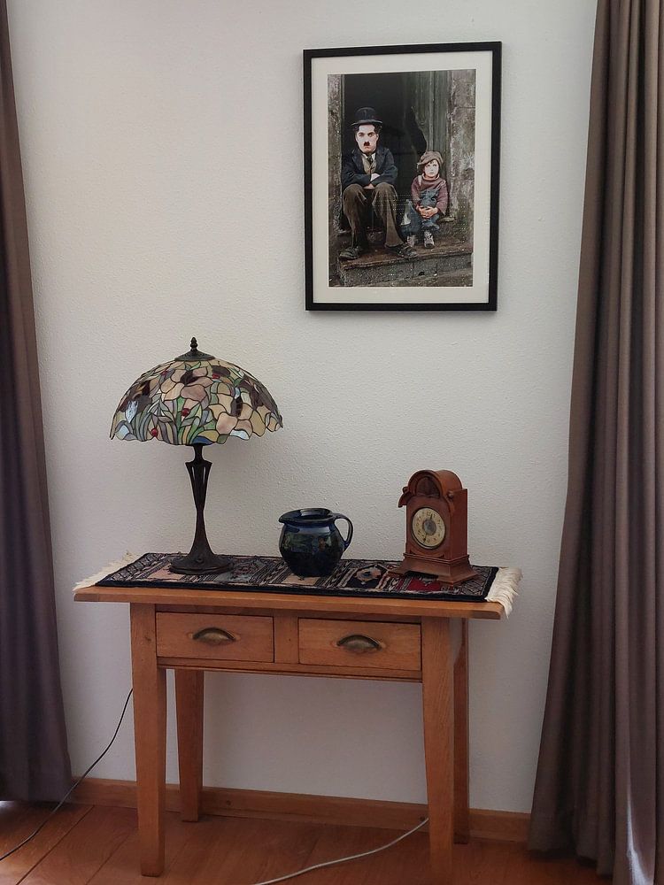 Charlie Chaplin &amp; The Kid (1921) by Colourful History