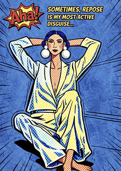 Pop art - Le calme comme message