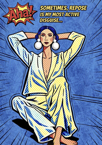 Pop art – Tranquillity as a statement