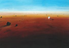 Oeuf au plat sur Art Demo