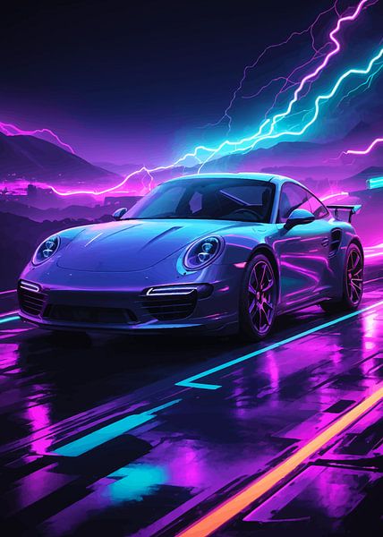 Porsche 911 Neon 2 von MIROKKU