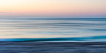 PHOTOGRAPHY Panorama beach and sea blurred - ICM-Fotografie by Werner Dieterich