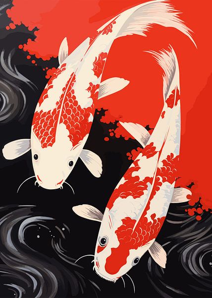 Ukiyo Japanese Painting by Mason Scott