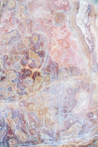 Coupe transversale de la pierre précieuse