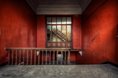 Urbex - Red by Angelique Brunas
