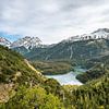 Blindsee im Herbst und den ersten schneebedeckten Bergen von Leo Schindzielorz