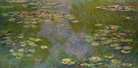 Wasser-Lilien, Claude Monet von Meesterlijcke Meesters Miniaturansicht