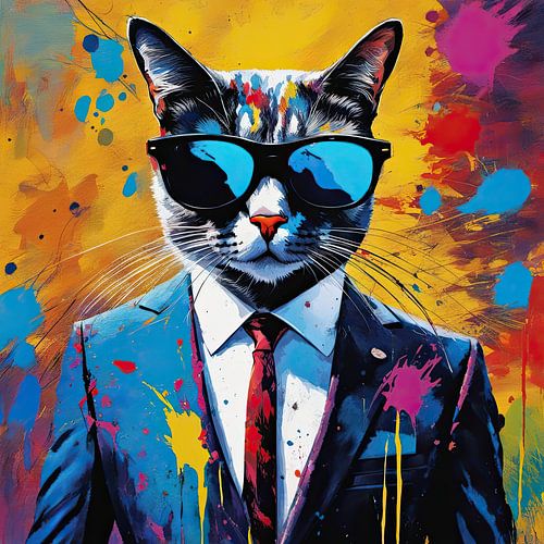 Schilderij Poes 05.15