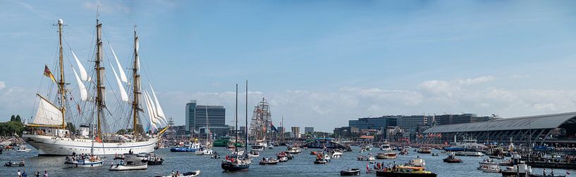 Sail 2025 Amsterdam panorama by Richard Wareham