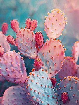 Roze cactus van haroulita