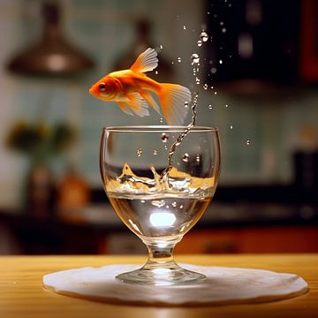 The goldfish bowl by Heike Hultsch