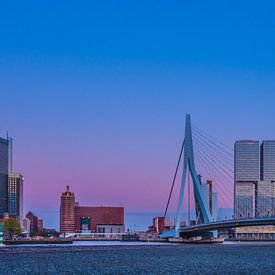 Skyline Rotterdam van Jelmer van Koert