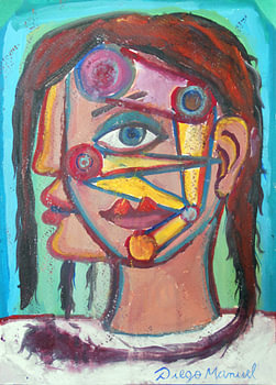 Tête de femme