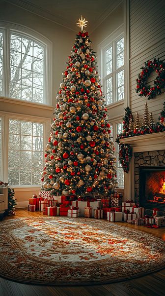 Kerstboom &amp; Haard van Lufy