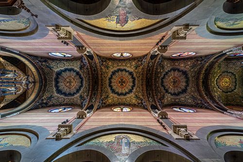 Basiliek van het Heilig Hart, plafond
