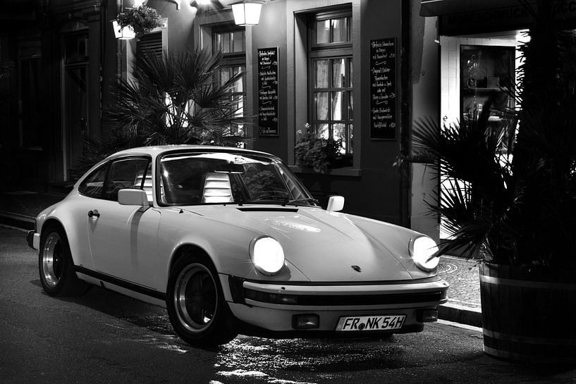 Porsche 911SC in Schwarz-Weiss Pic01 von Ingo Laue