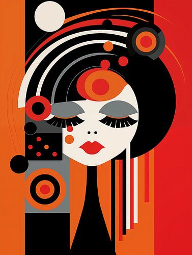 Vrouw Art Deco III