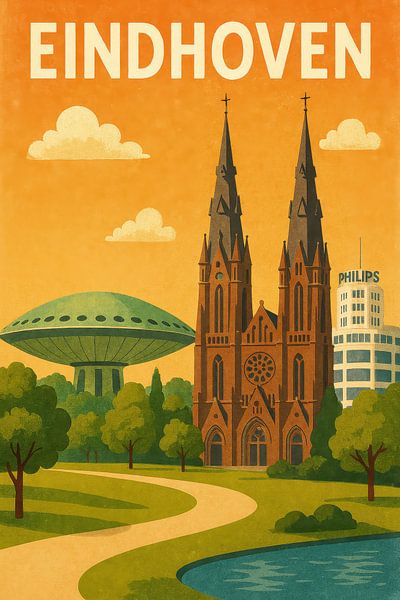 Eindhoven von Poster Art Shop