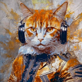 Stoere kat / Poes