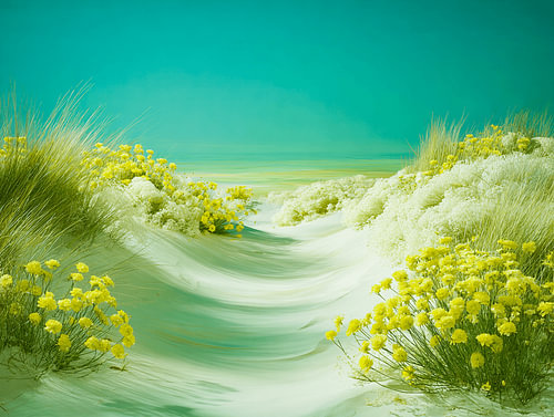Dune path to Ameland