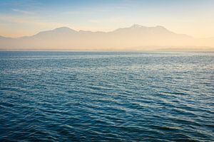 Avondsfeer aan de Chiemsee van Martin Wasilewski