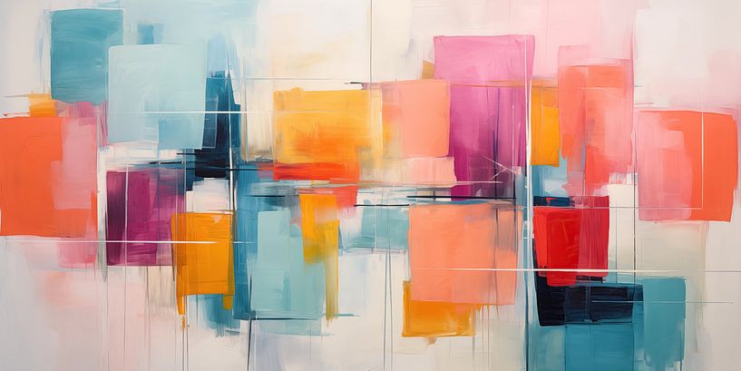 Formes carrées abstraites par Bert Nijholt